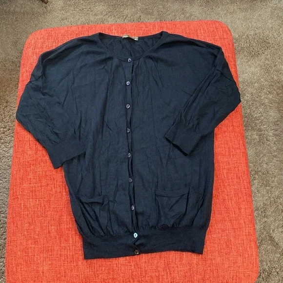 Alexander McQueen Black Cashmere Cardigan Sweater Knit - Picture 4 of 16